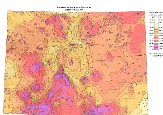 geothermal map